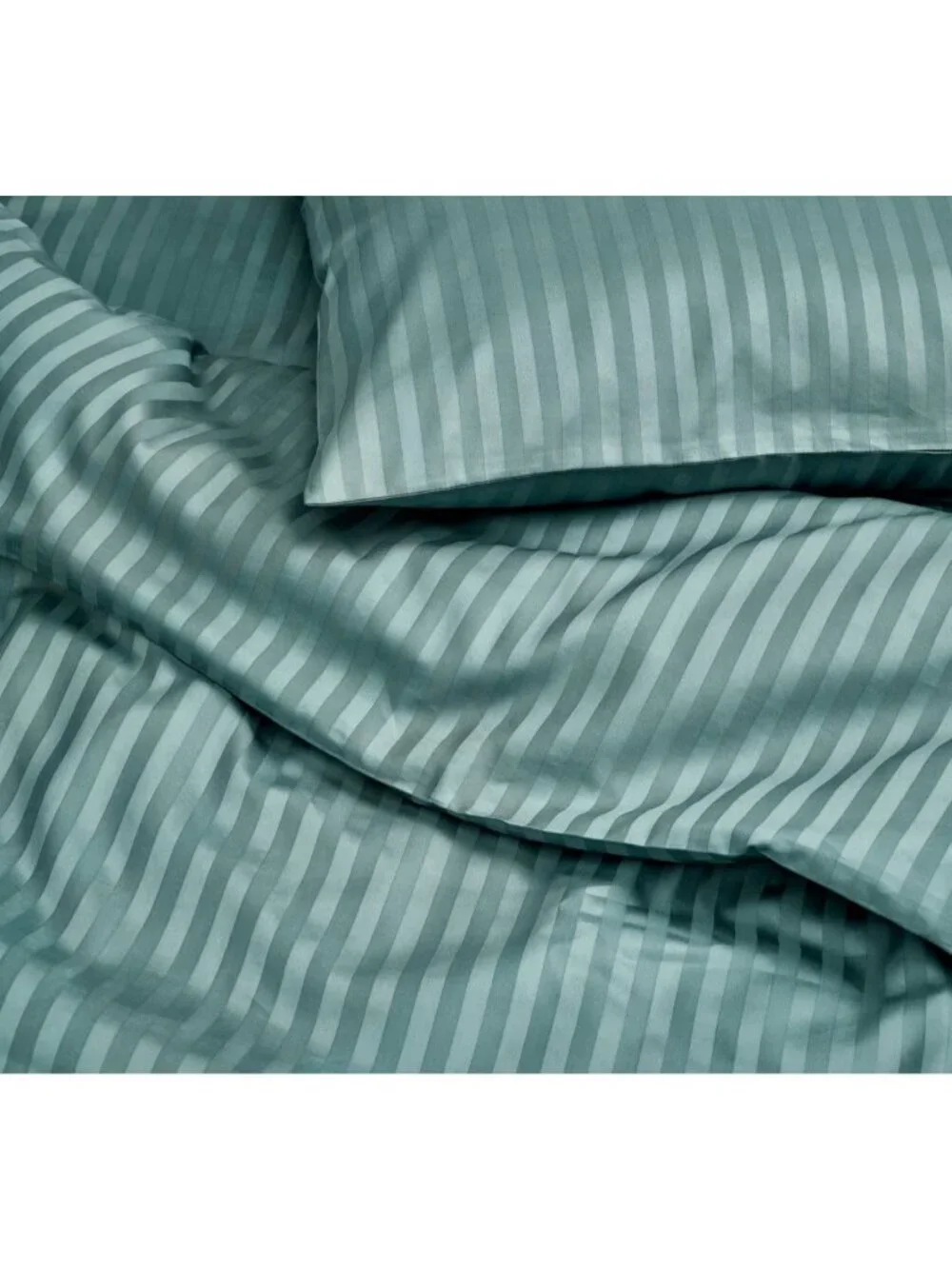 IKEA NATTJASMIN Duvet Cover And Pillowcase Blue-green  Full/Queen  005.958.40